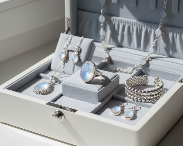 Bijoux en Pierre de Lune élégants pour un port quotidien