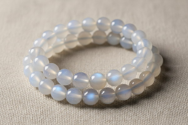 Bracelet en Pierre de Lune – équilibre et harmonie