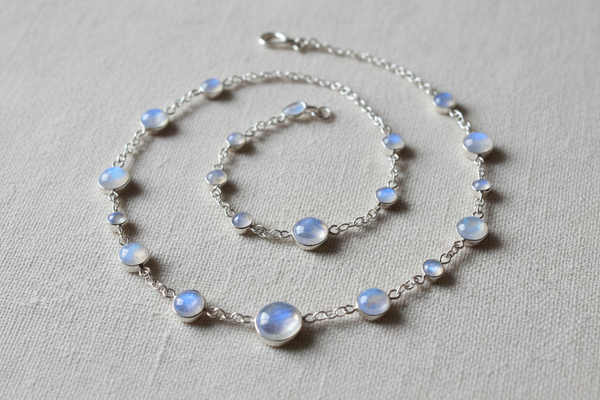 Collier en Pierre de Lune – élégance et intention