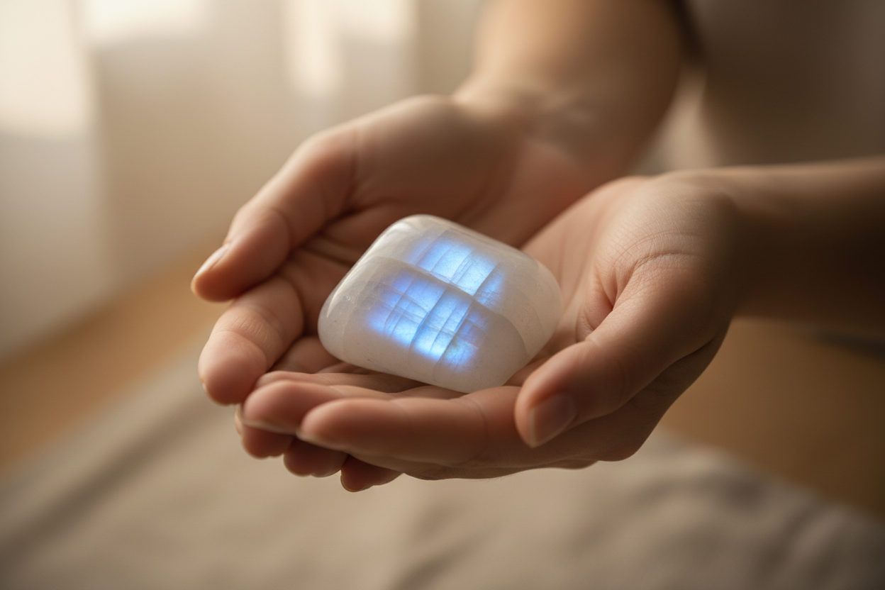 pierre de lune confiance lithothérapie