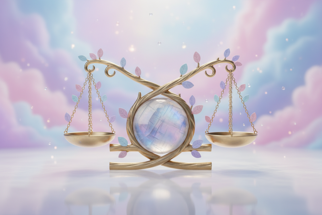 pierre de lune signe Balance équilibre harmonie