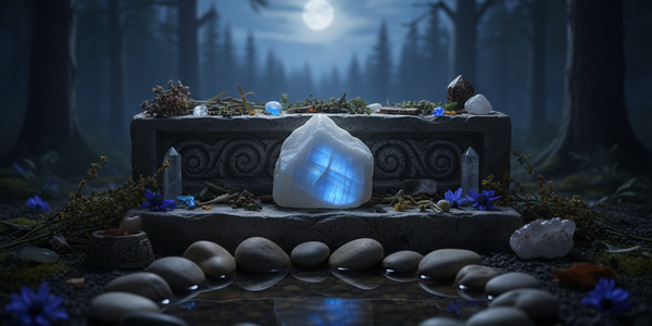 pierre de lune spiritualité lithothérapie