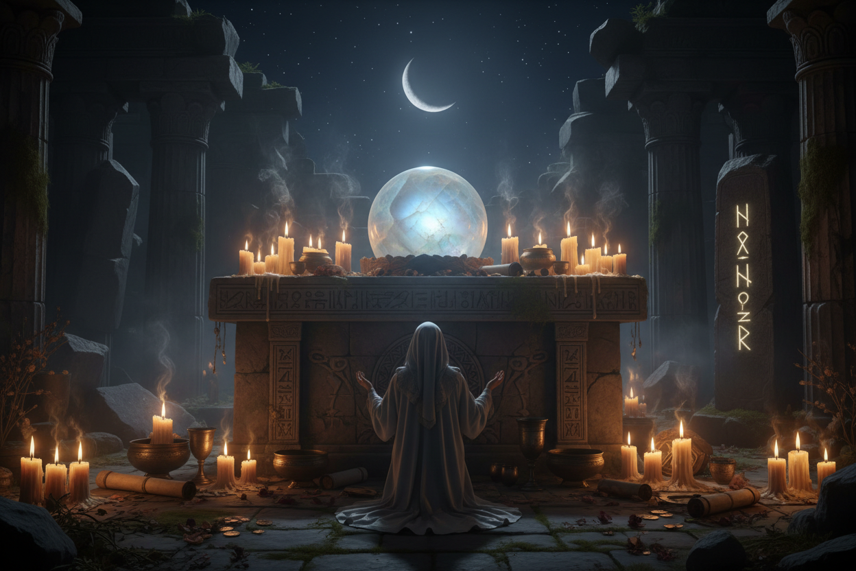 pierre de lune mythologie lumière divine