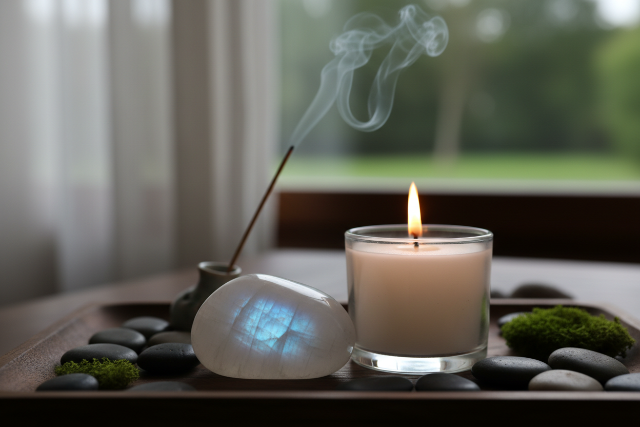 pierre de lune apaisement lithothérapie