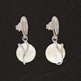 Cadeau d'exception : Boucles d'oreilles Pierre de Lune (Merveille) en argent.