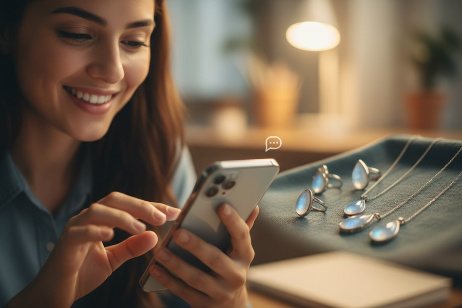 Contacter le service client 123 Pierre de Lune – bijoux pierre de lune naturelle réponse sous 24h