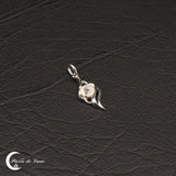 Pendentif pierre de lune facettée argent 925 (Cyclops)