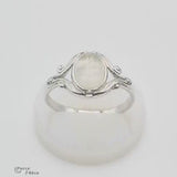 Bague Pierre de Lune en Argent pour femme - Helxine, bijou de lithothérapie